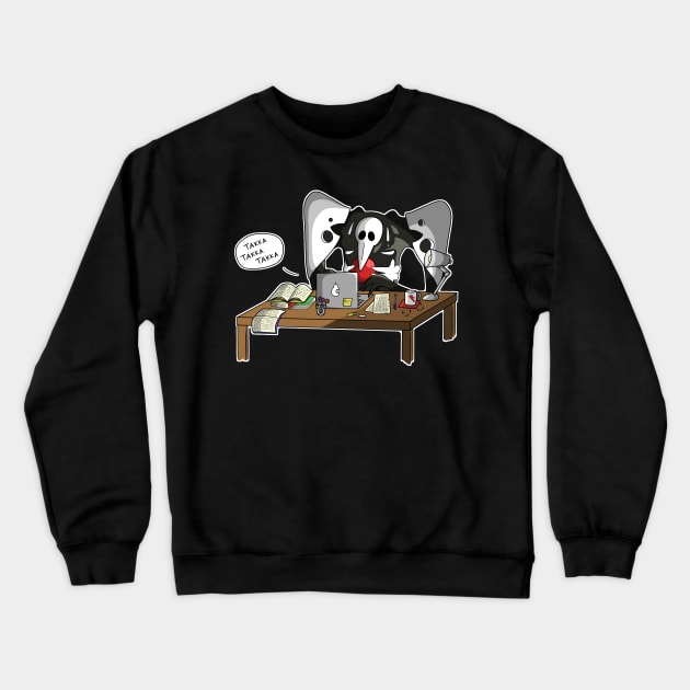 A Cruel Angel's Thesis Crewneck Sweatshirt by Skarmaiden